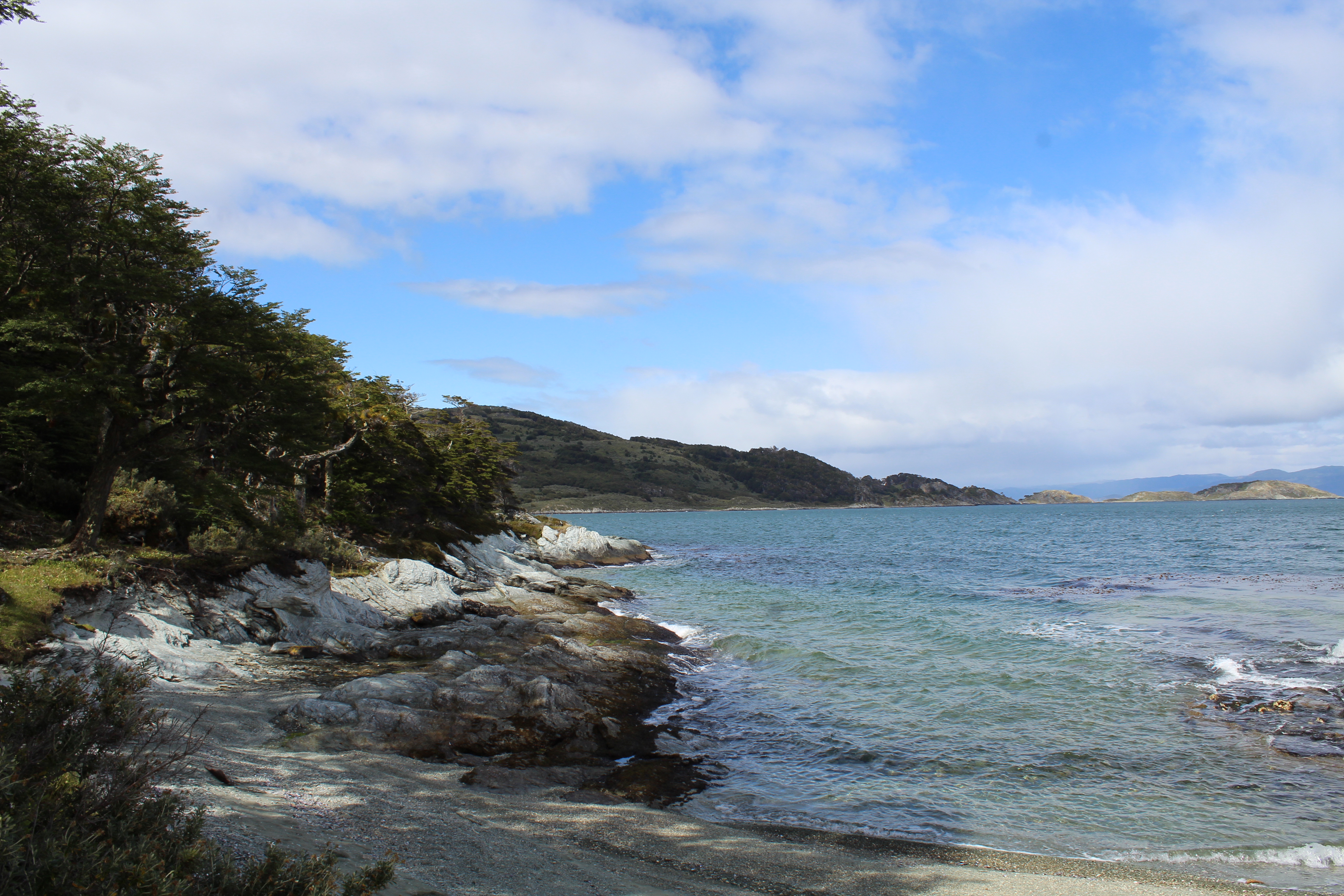 Coastal View from Tierra del Fuego National Park, Argentina, Feb. 6, 2020