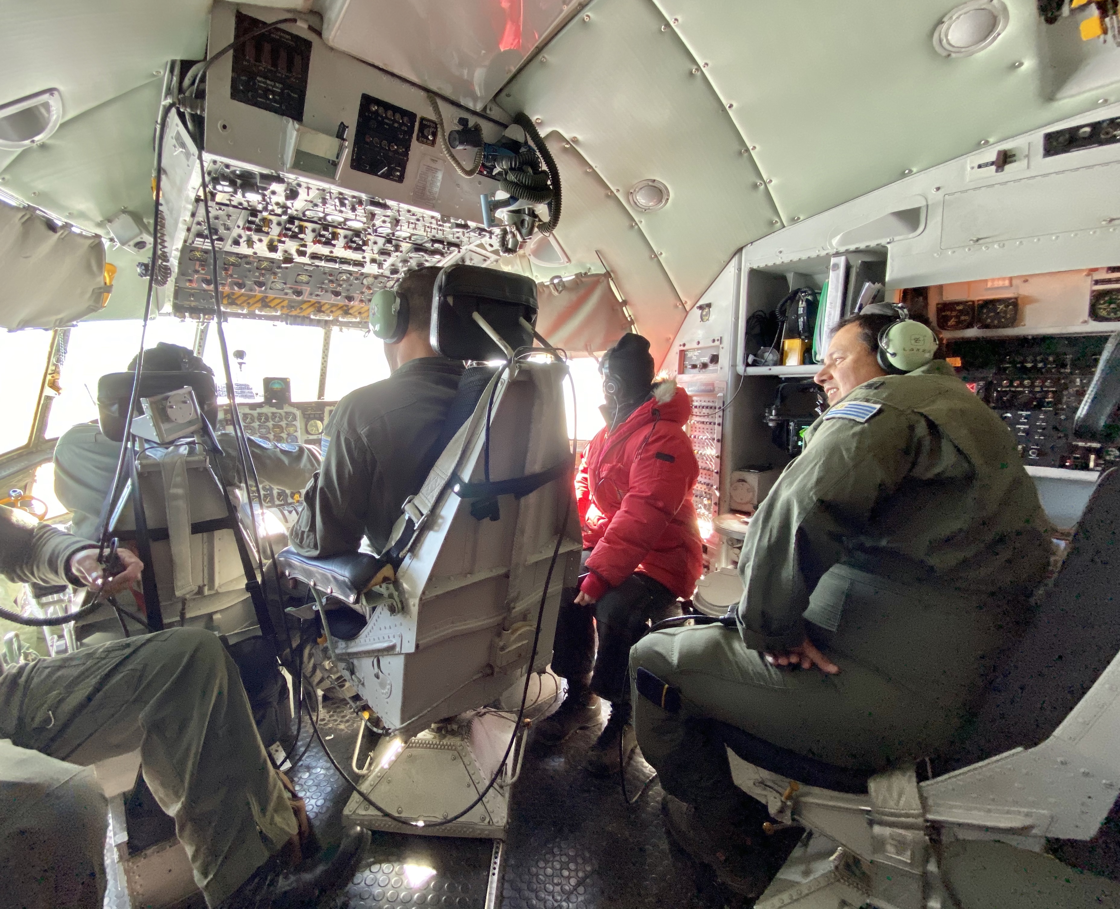 Inside the Hercules C-130 Cockpit, Feb. 27, 2020